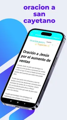 Oracion para el trabajo y Negocio android App screenshot 5